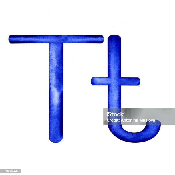 Upper T Letter T Capital And Lower Case Stock Illustration - Download Image Now ...
