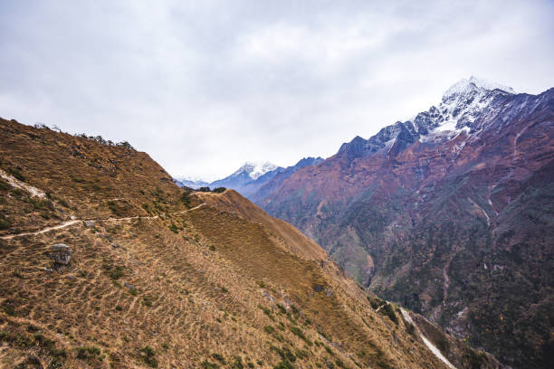 istock Himalayan mountains on the way to Everest base camp. Nepal. 1374904196