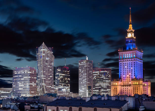 istock Poland, Warsaw showing support to Ukraine 1374904737
