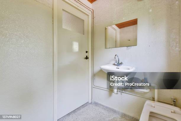 Delightful Bathroom With Sink Stock Photo - Download Image Now - Apartment, Bathroom, Beauty