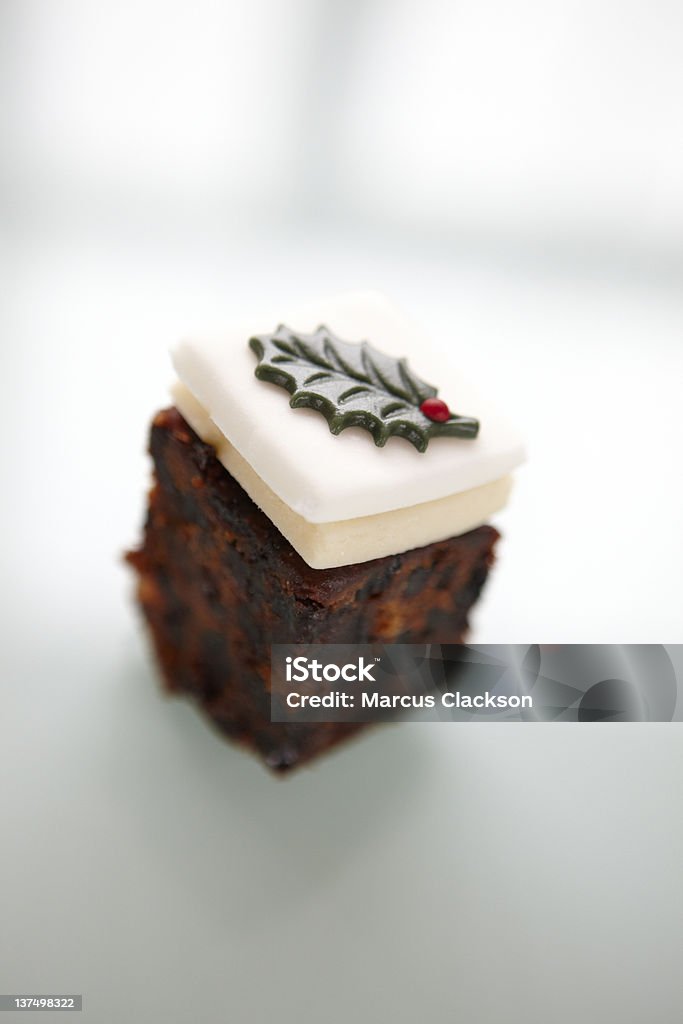 Una porción de tarta de navidad - Foto de stock de Alcorza libre de derechos