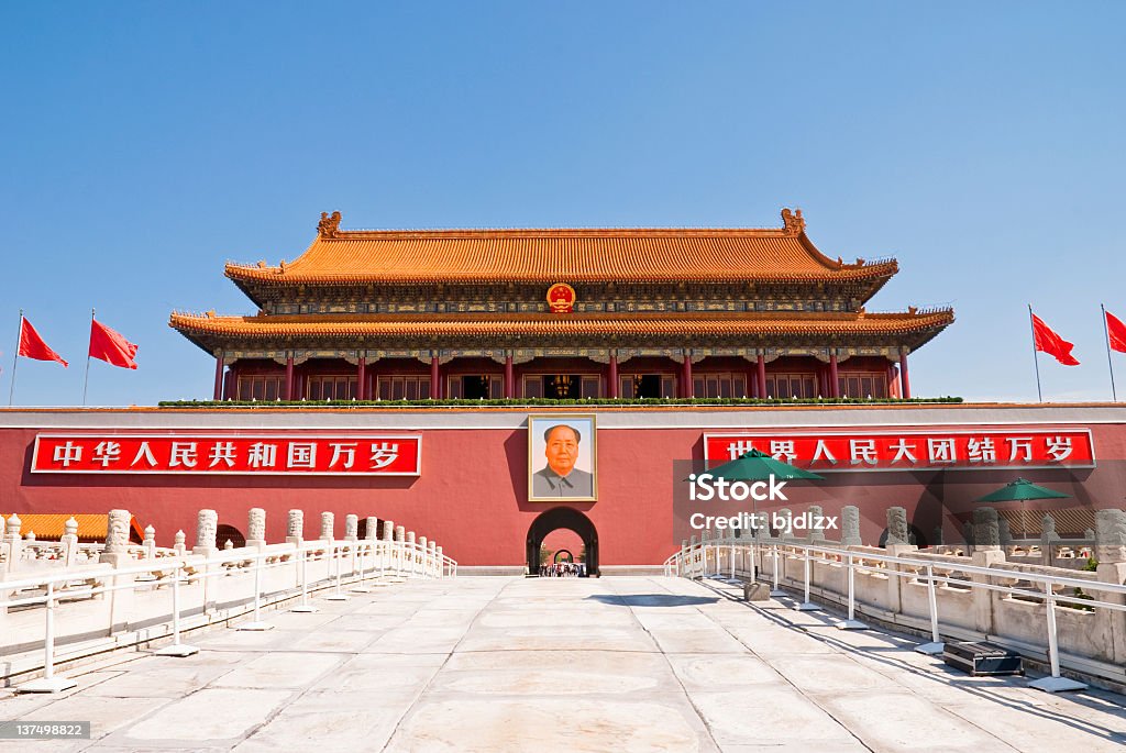 Tiananmen Tiananmen, Gate of Heavenly Peace, Beijing Tiananmen Square Stock Photo
