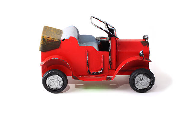 istock Vintage Toy Red Car 137501651