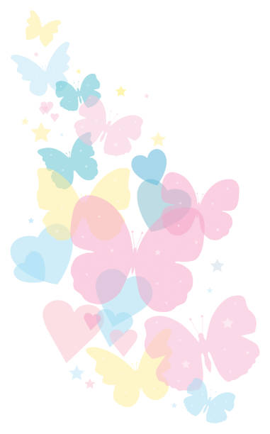 butterfly vector, butterfly background, illustration, butterfly ornament drawing of spring free stock illustrations