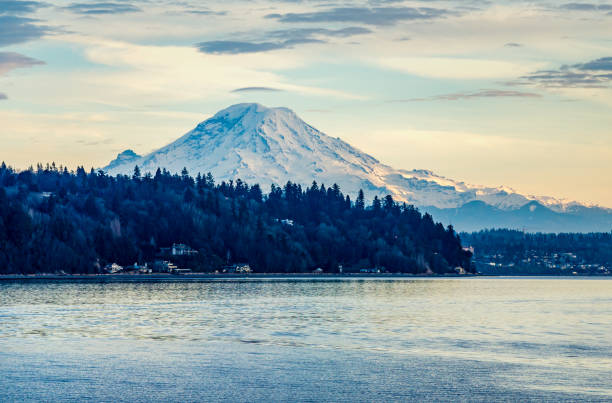 istock Water And Mountain Sunset 7 1375026226