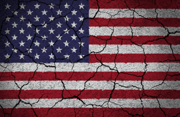 istock American flag painted on a cracked concrete wall 1375087617