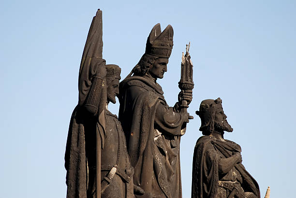 istock statue on Charles Bridge in Prague 137509508
