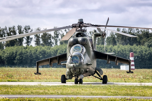 Military Helicopter Mi-24