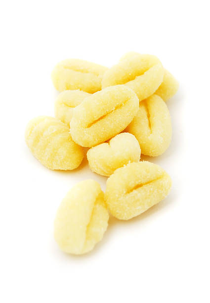 istock Gnocchi di patata isolated on white 137512937