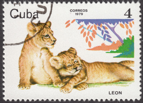 Postage stamp Leone
