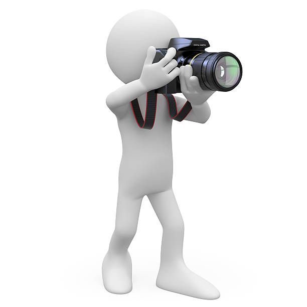 istock Man taking a picture with his SLR camera 137513555