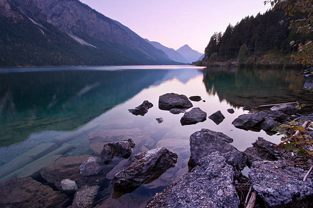 istock Evening at lovely Lake Plansee 137514352