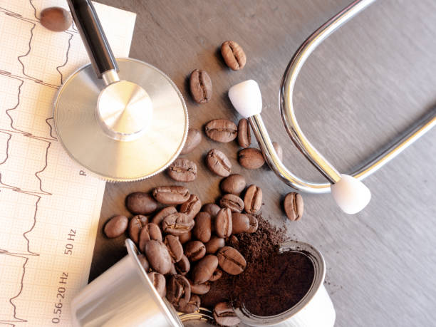 健康、利点と副作用抗酸化物質を改善する有機コーヒーカプセル、健康的な食品