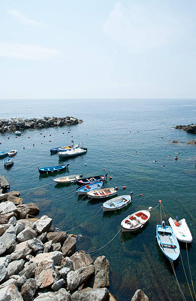 istock Boats In Riomaggiore Harbour Cinque Terre 137516421