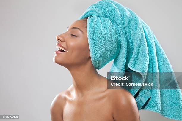 Youthful Woman After Spa Treatment Stock Photo - Download Image Now - Hair Treatment, Fashion Model, Close-up