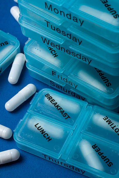 istock Medicine box for not forget to take medications 137520128