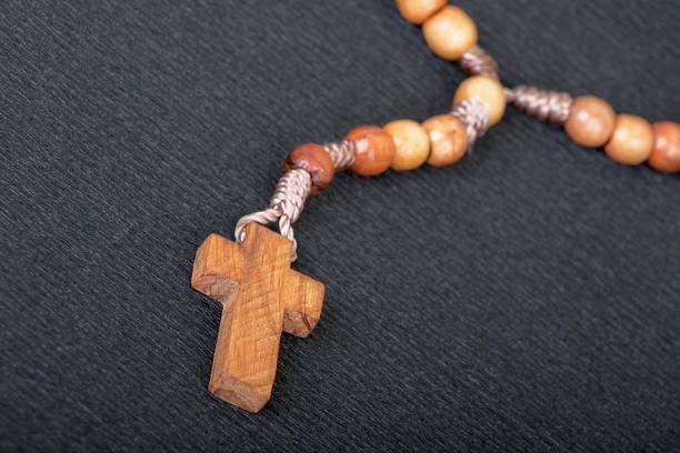 istock Christian wooden rosary 137520580