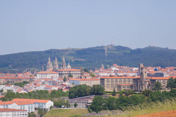 istock Panoramic view of Santiago de Compostela 1375209834