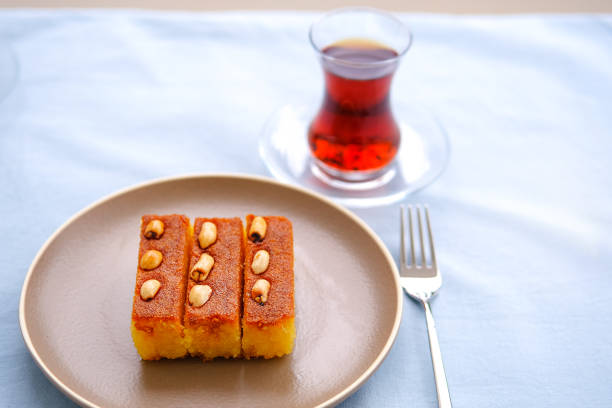 istock Sambali, traditional Turkish dessert from Izmir. 1375238131