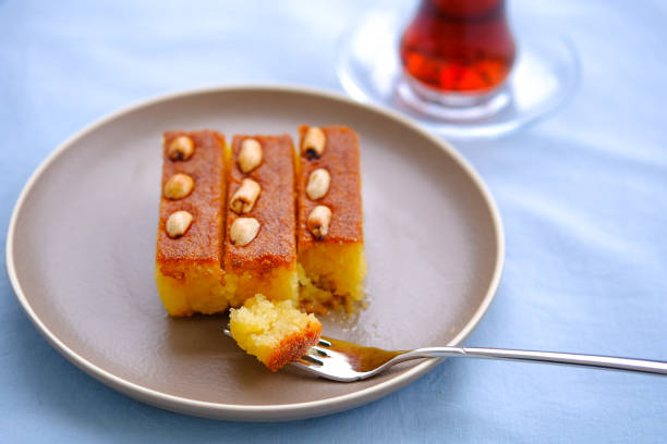 istock Sambali, traditional Turkish dessert from Izmir. 1375238132