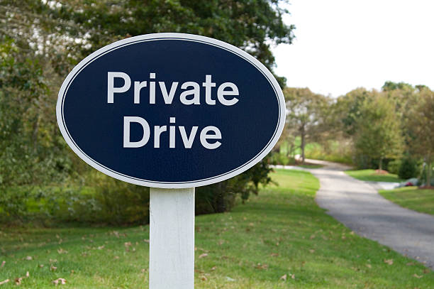 Privert Drive Sign Private Driveway Signs Stock Photos, Pictures & Royalty-Free Images ...