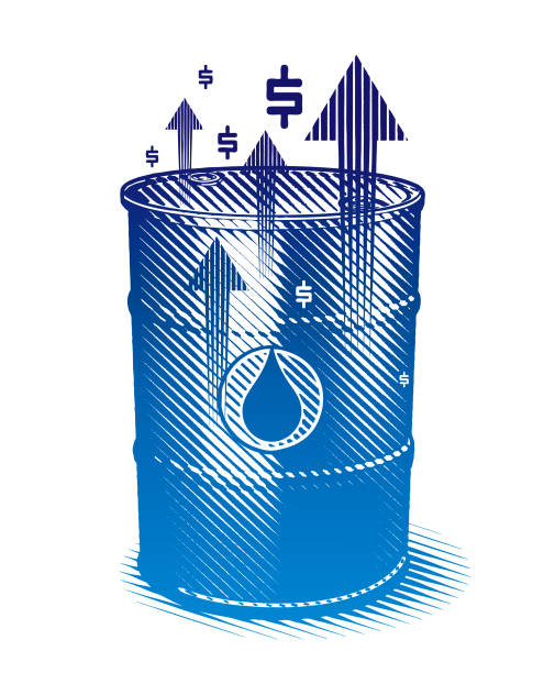 illustrations, cliparts, dessins animés et icônes de l'augmentation des prix du pétrole - fuel and power generation illustrations