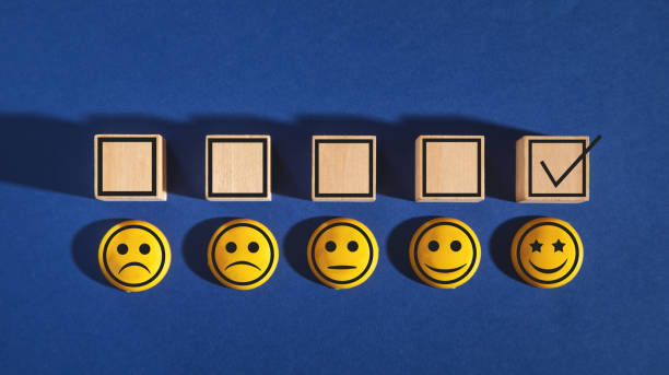 istock Customer experience. Satisfaction survey and customer service 1375265036