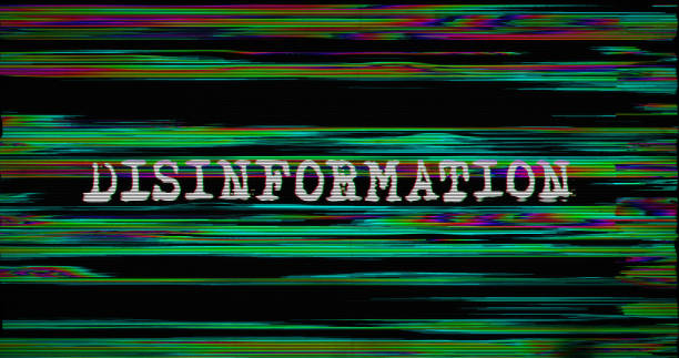 istock Propaganda and disinformation modern glitch concept 3d illustration 1375324573