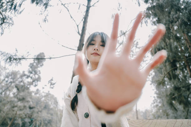 istock Asian women playing happily in the sun 1375371299