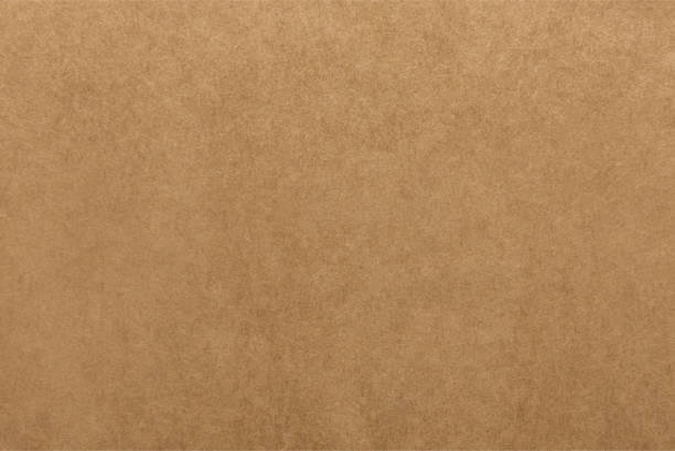 tło tekstury brązowego papieru - papier do pakowania stock illustrations