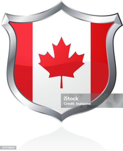 Канадский Флаг — стоковая векторная графика и другие изображения на тему Без людей - Без людей, Белый, Векторная графика