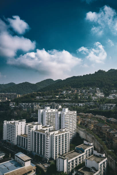 istock Sunny Chongqing city skyline 1375405579