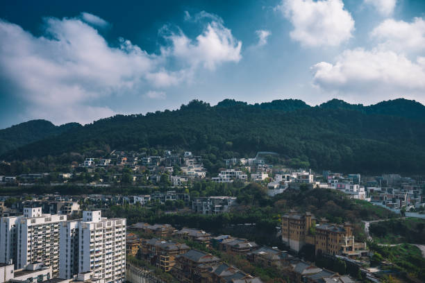 istock Sunny Chongqing city skyline 1375408183