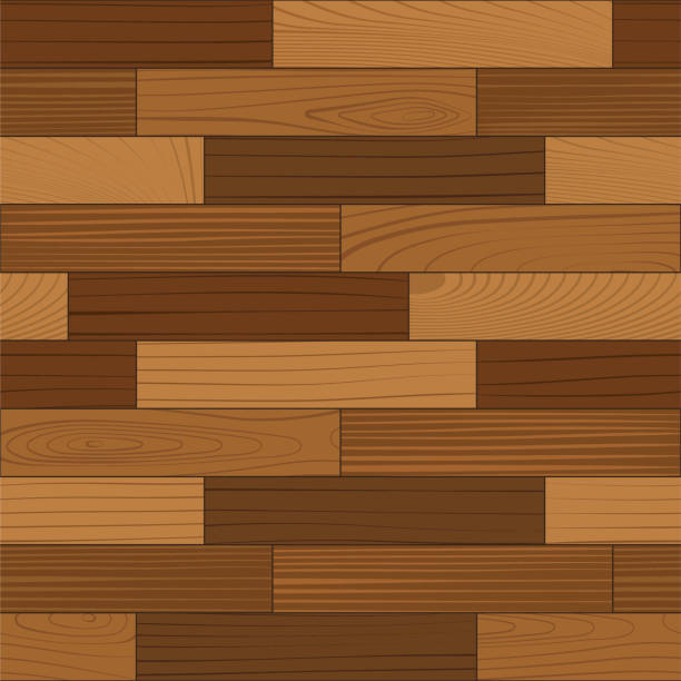 illustrations, cliparts, dessins animés et icônes de parquet parquet - walnut wood backgrounds dark