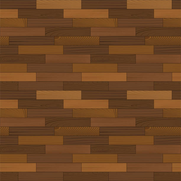 illustrations, cliparts, dessins animés et icônes de parquet parquet - walnut wood backgrounds dark