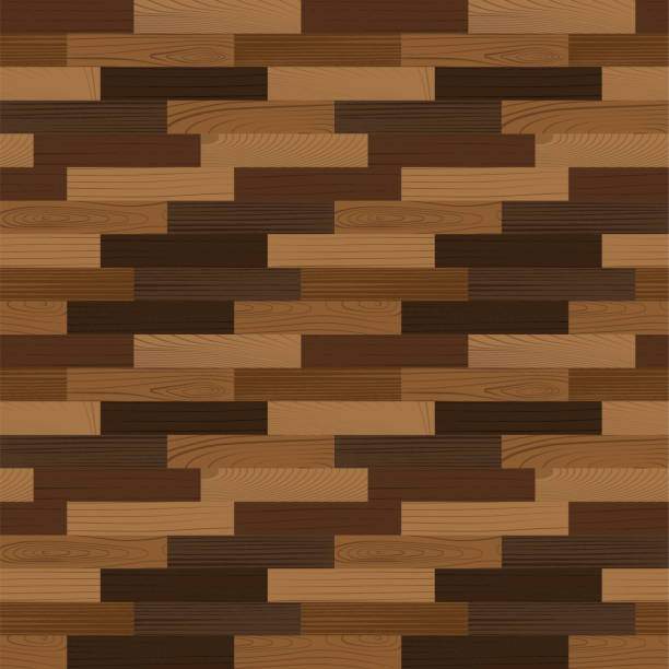 illustrations, cliparts, dessins animés et icônes de parquet parquet - walnut wood backgrounds dark