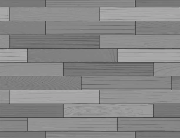 Vector illustration of wooden floor parquet