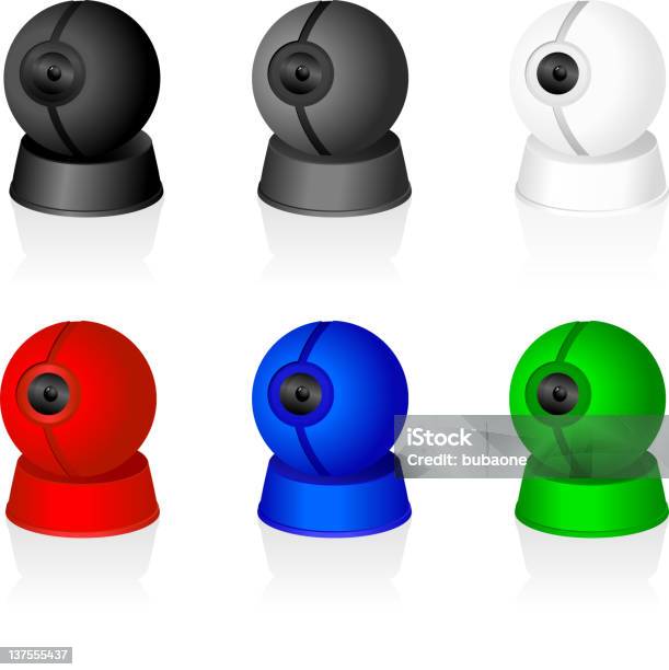 Computer Camera Graphic Computer Camera Stock Illustration - Download Image Now - Black Color ...