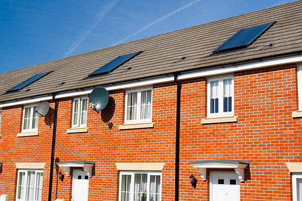 istock Line of new homes 137556408