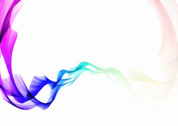 ranbow colored abstract smoke from real incense. MORE RELATED IMAGES HERE: