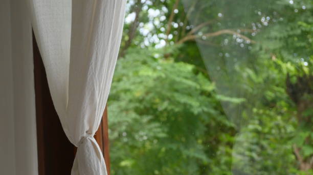 istock curtain in the room with natural background 1375603376
