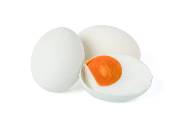 istock salted egg. Delicious fermented food 1375611570