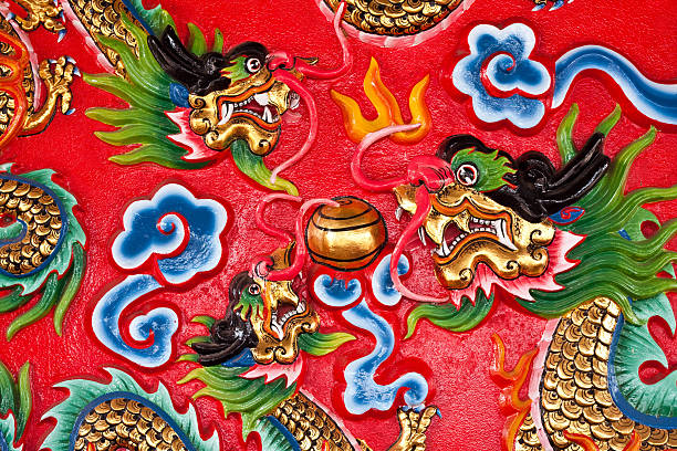 chinese temple stock photo