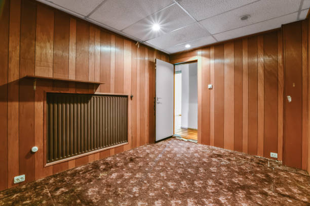 istock The interior of a luxurious room with dark carpet 1375656967