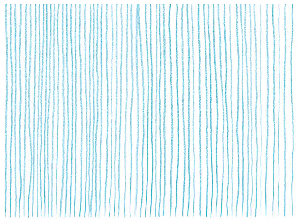 illustrations, cliparts, dessins animés et icônes de rayures de crayon de couleur bleue fond d’illustration. - colour pencil