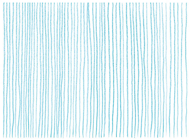 青い色鉛筆のストライプイラストの背景。 - 色鉛筆点のイラスト素材／クリップアート素材／マンガ素材／アイコン素材
