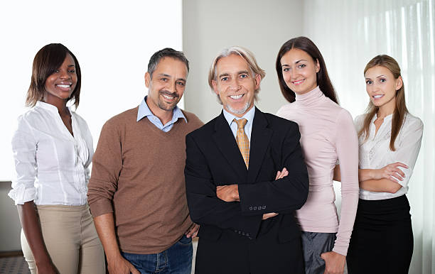 istock Successful team of business professionals 137573305