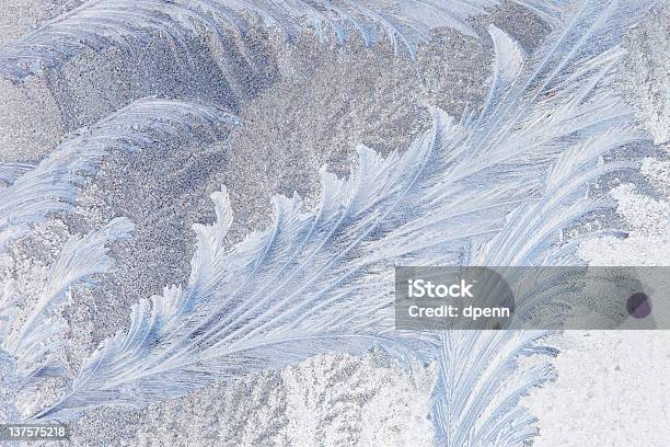 Frost Motivo - Fotografie stock e altre immagini di Astratto - Astratto, Bellezza naturale, Blu