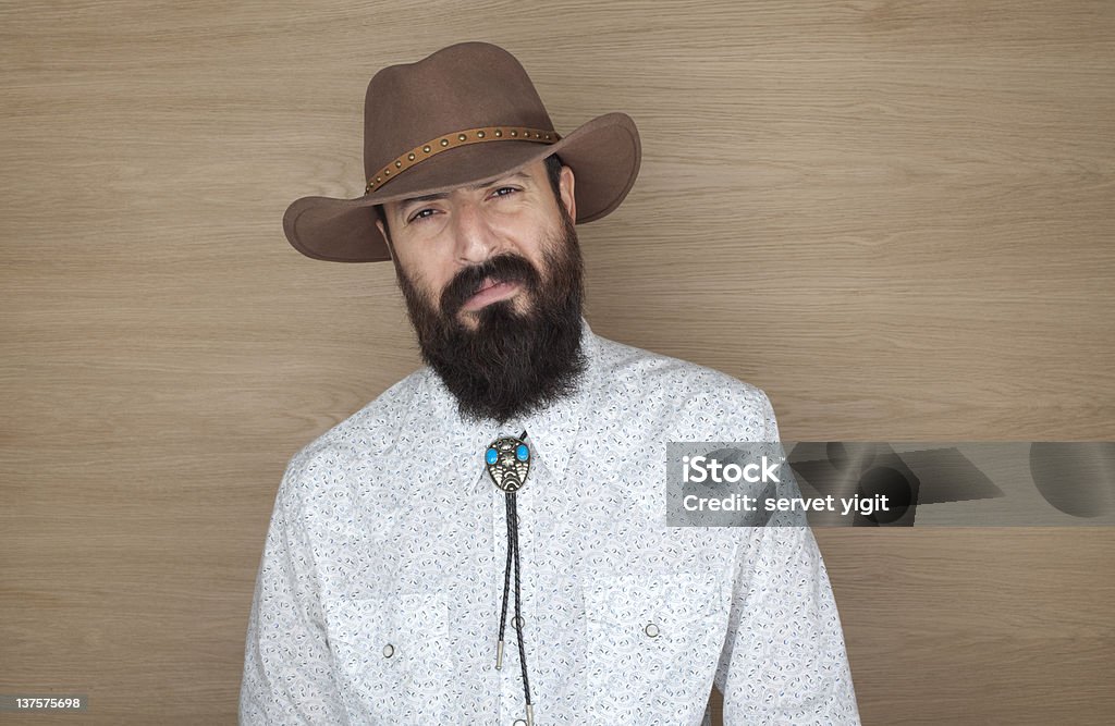 Angry Cowboy Adult Stock Photo