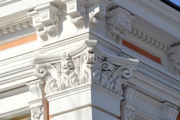 istock facade of an old building 1375796740